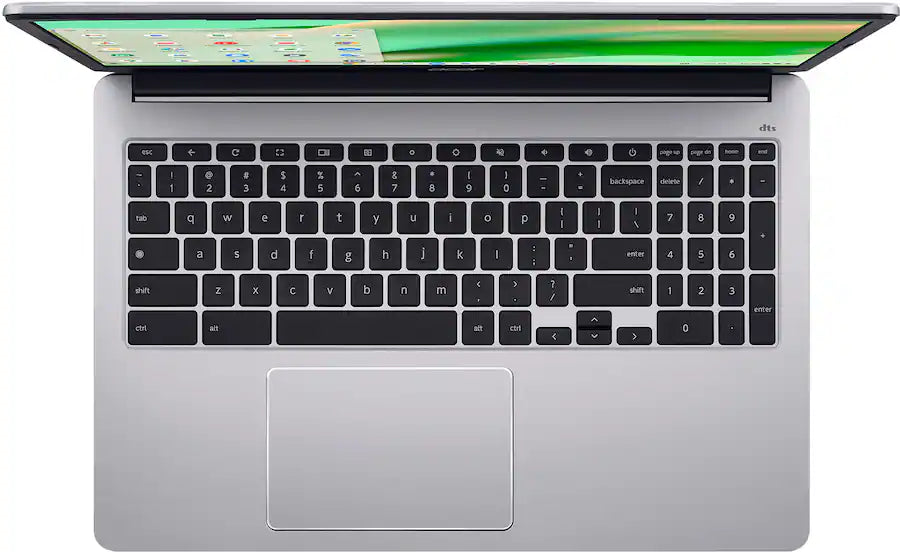 Notebook Acer Chromebook 315 CB315-4H-C0BR Intel Celeron N4500 4GB RAM 64GB eMMC 15,6"FHD (Plata)