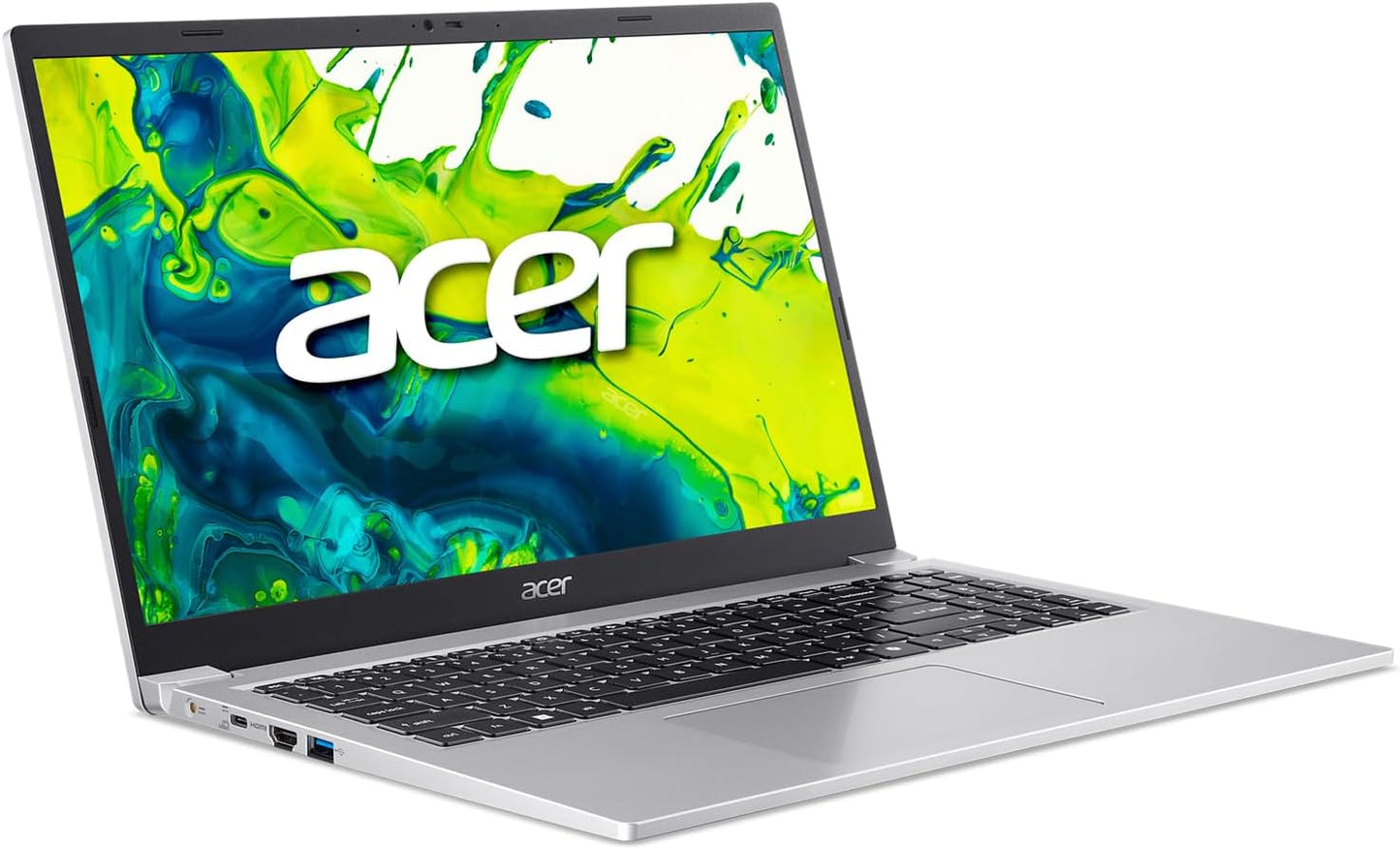 Notebook Acer Aspire Lite AL15-36P-C0M7 Intel N150 4GB RAM 128GB SSD 15,6"FHD (Plata)