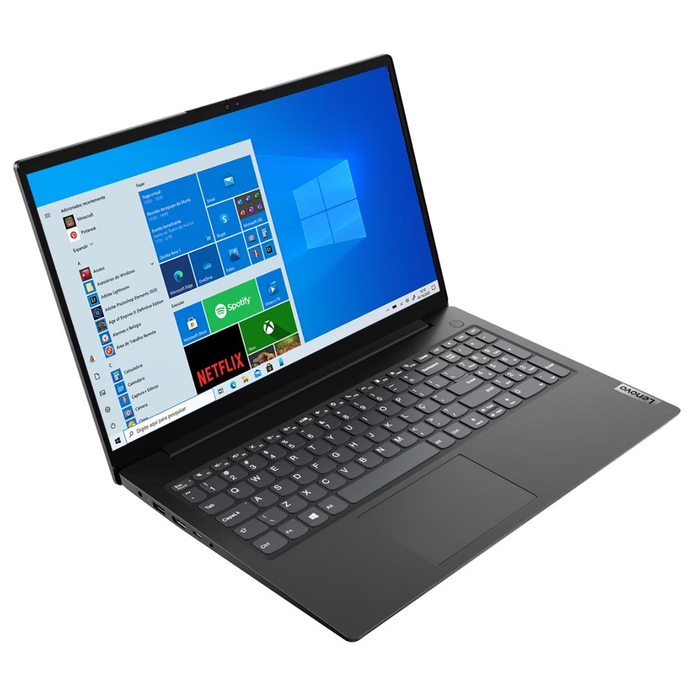 Notebook Lenovo V15 G2 IJL 82QY00PHAK Intel Celeron N4500 4GB RAM 256GB SSD 15,6"FHD (Gris Oscuro)