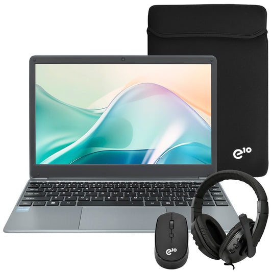 Notebook Acer GadGet E10 ETBook SE CWI514 Intel Celeron N4020 8GB RAM 128GB SSD 14"HD (Gris) + Forro Auricular Mouse