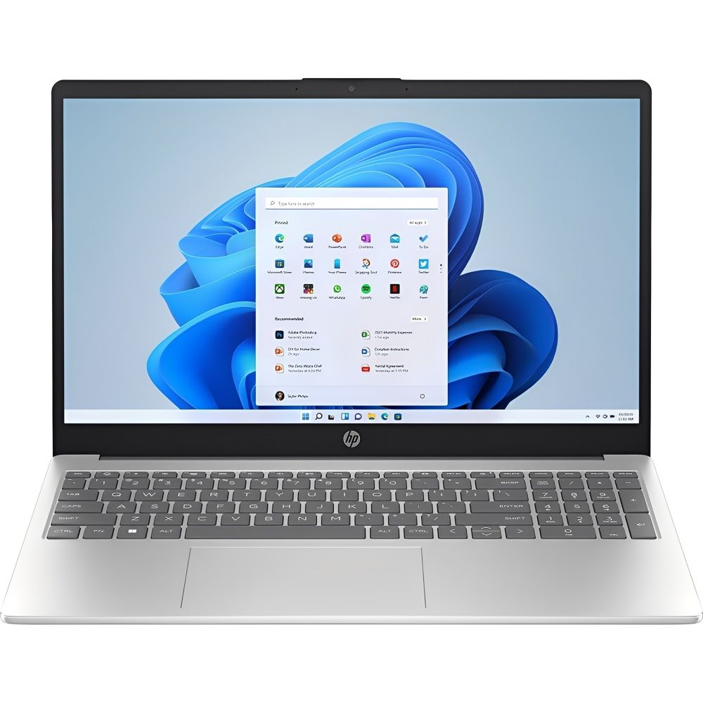 Notebook HP 15-FD0113DX Intel Core 3-N305 8GB RAM 128GB UFS 15,6"HD (Plata)